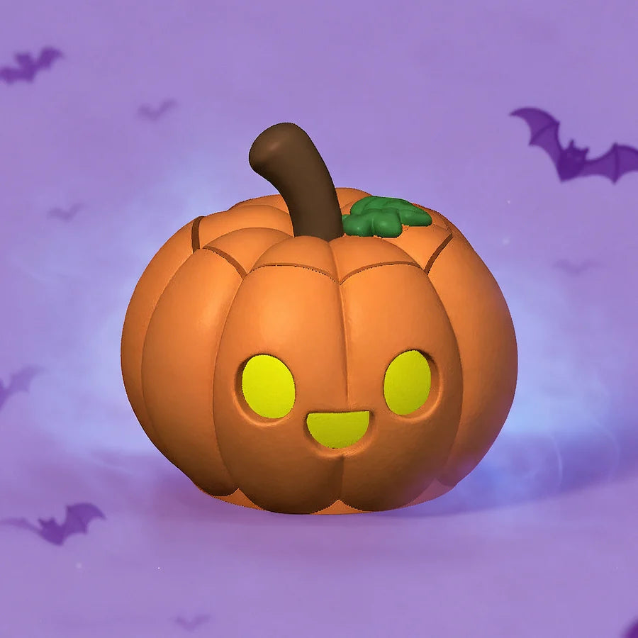 Tökmag, a mosolygós halloweeni tök kulcstartó